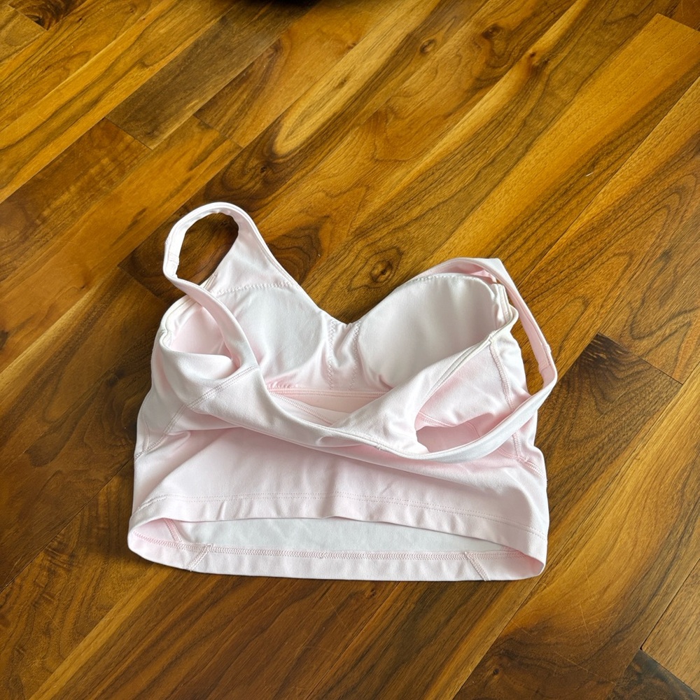 Lululemon Light Pink Cropped Align Tank size 6, USED - Picture 3 of 7